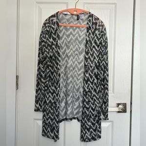 Black and White Cardigan
